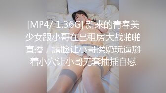 [MP4/ 1.36G] 新来的青春美少女跟小哥在出租房大战啪啪直播，露脸让小哥揉奶玩逼掰着小穴让小哥无套抽插自慰