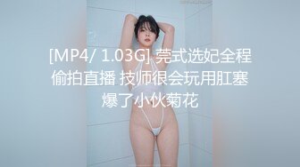 [MP4/ 1.03G] 莞式选妃全程偷拍直播 技师很会玩用肛塞爆了小伙菊花