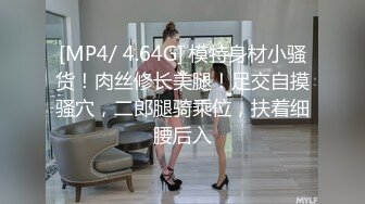 [MP4/ 4.64G] 模特身材小骚货！肉丝修长美腿！足交自摸骚穴，二郎腿骑乘位，扶着细腰后入