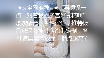 ★☆全网推荐☆★“再插深一点，对着我的子宫好受精啊”嘤嘤嗲音，各种淫语，推特极品嫩逼女神【淘淘】定制，各种道具紫薇放尿，撸点超高 (9)