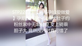 STP22813 【最美孕妇爱做爱】孕期漂亮孕妇挺着大肚子约粉丝家中无套做爱 女上骑乘胆子大 竟然没内射真可惜了