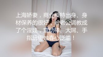 上海娇妻，商业模特出身、身材保养的很好，被老公调教成了个淫娃，震动棒、大屌、手指玩得她春心泛滥！